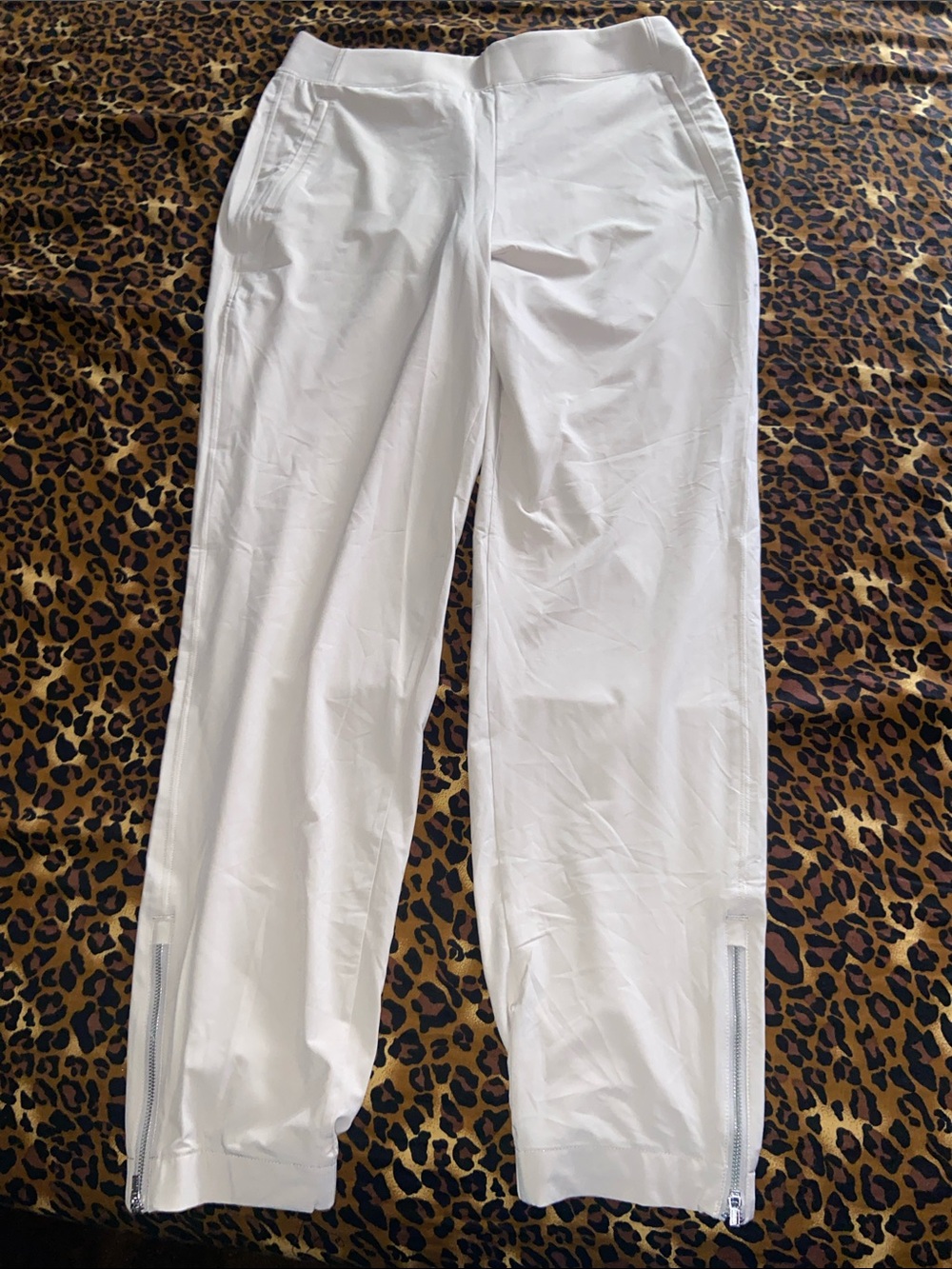 Athleta Cream Women’s Performance Track Joggers